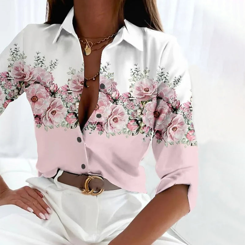 ANASTASIA | Casual blouse met bloemenpatroon