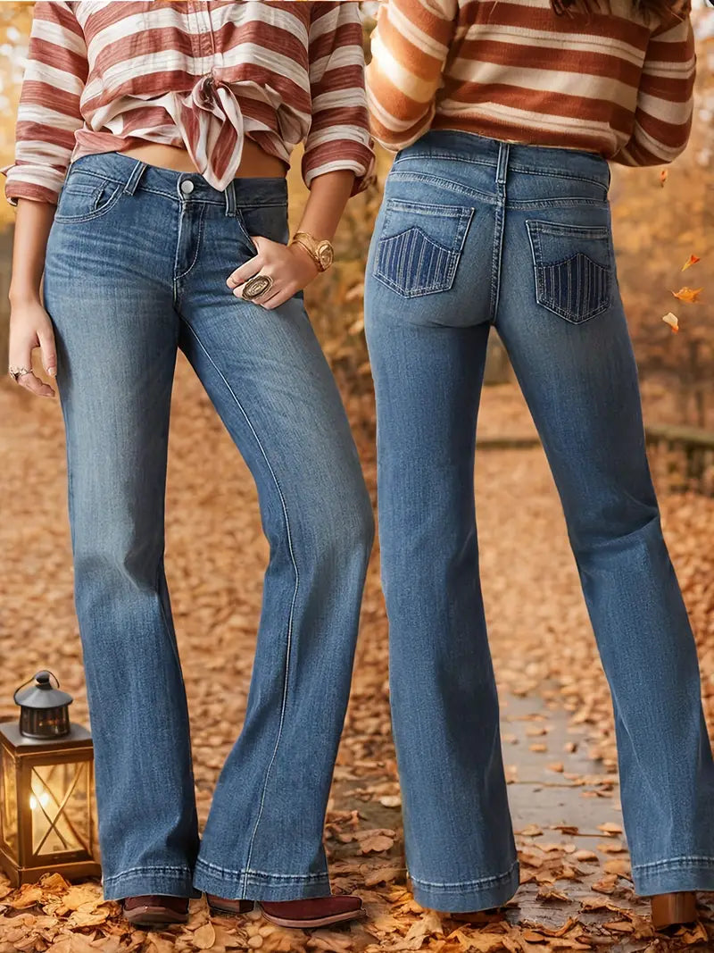 Angela | High-Waisted Stretch Jeans voor Dames