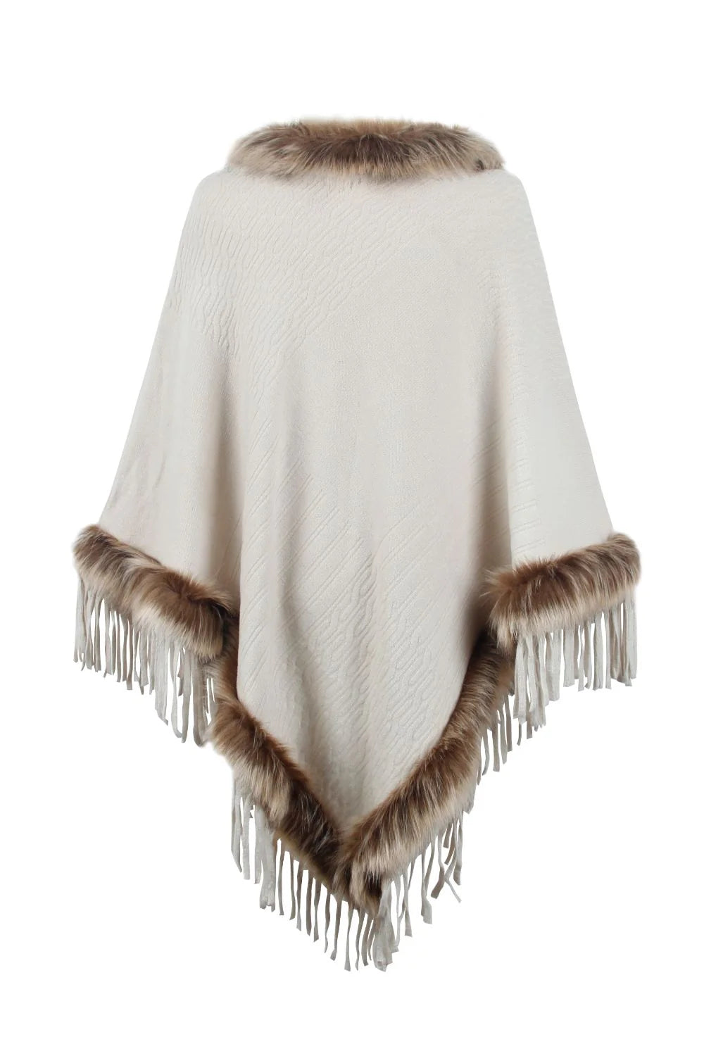 Emily - Stijlvolle Poncho voor de Winter