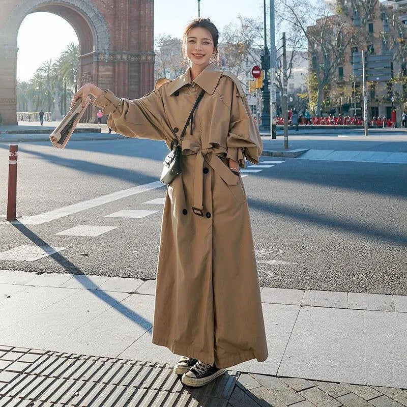 Trinity - Oversized, Lange Trenchcoat