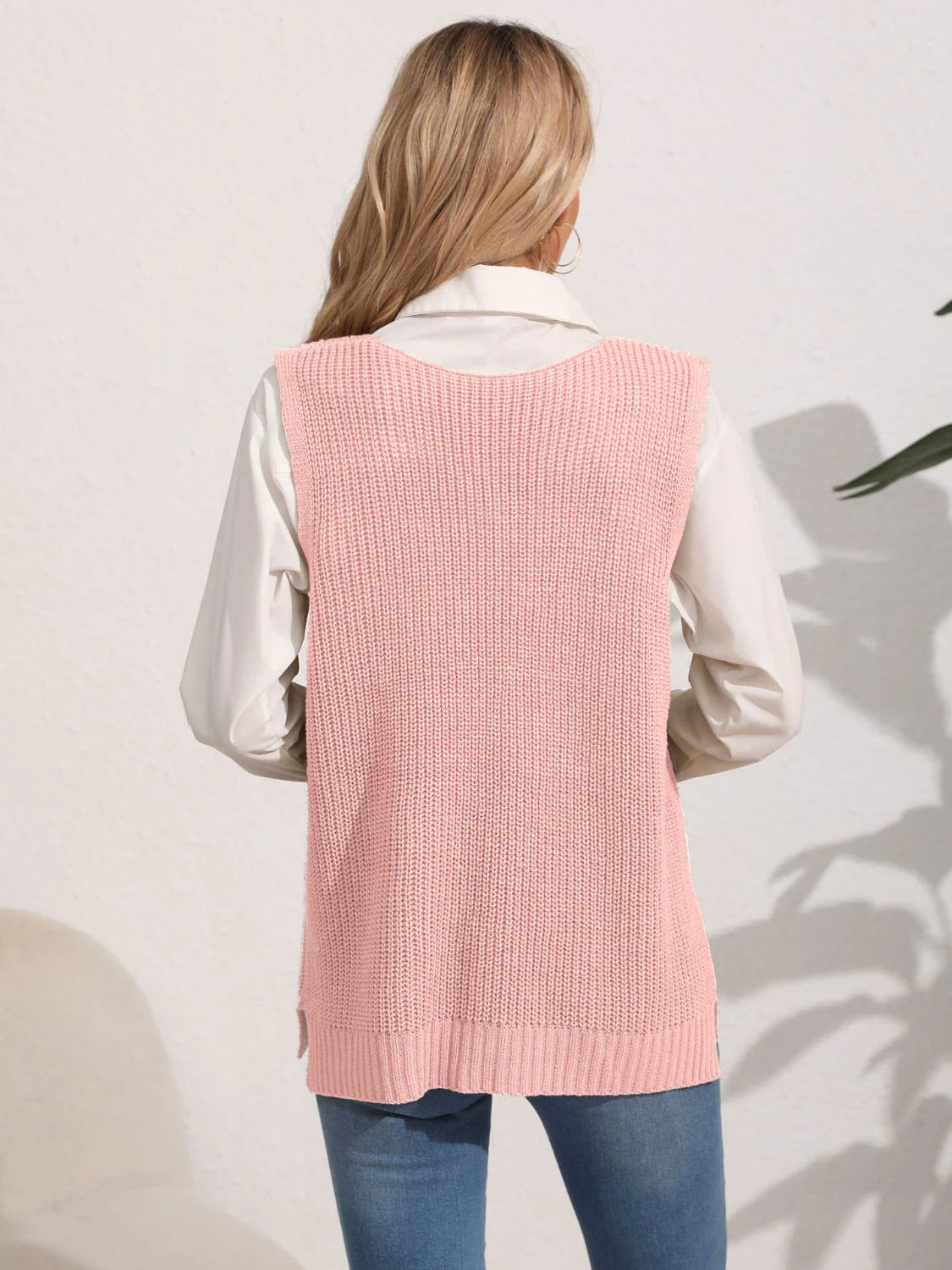 Luna - V-neck Sweater Vest