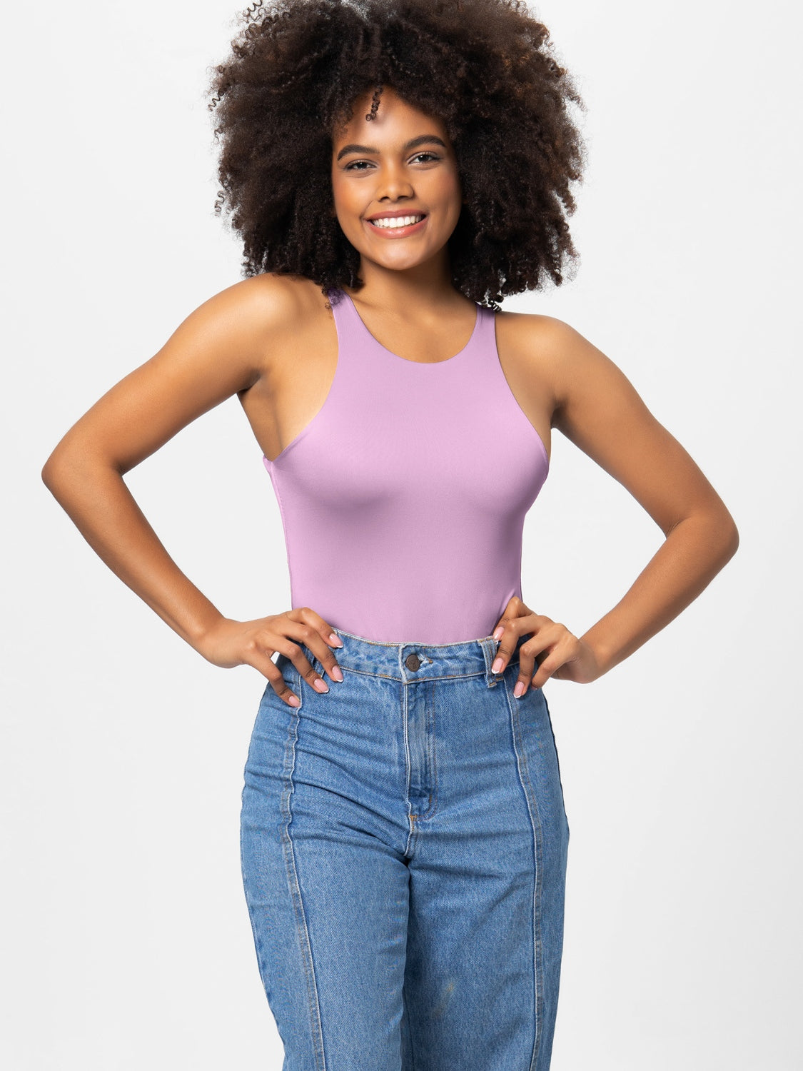 SADIE | Klassieke Ronde Hals Bodysuit