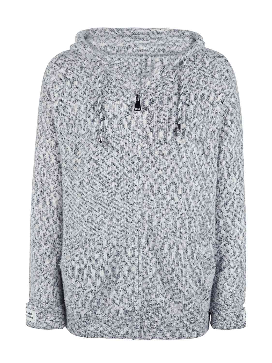 Sandra - Zip-Up Sweater met Capuchon voor Dames