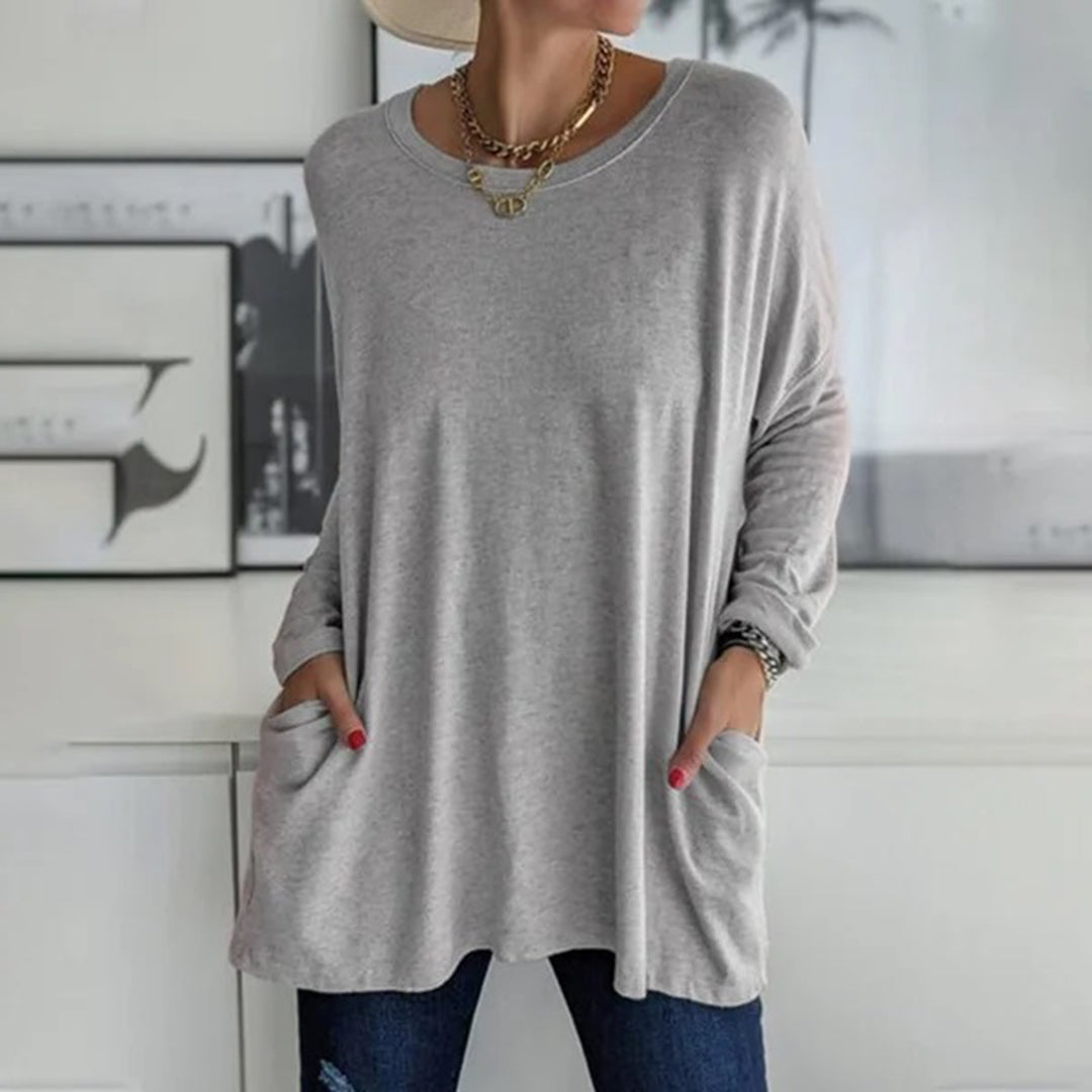 BRIELLE | Dames T-shirt met een relaxte pasvorm