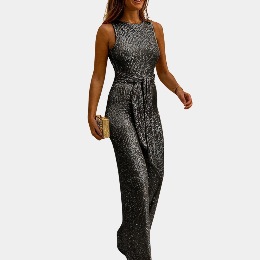 Monica – Glitter Jumpsuit voor Dames