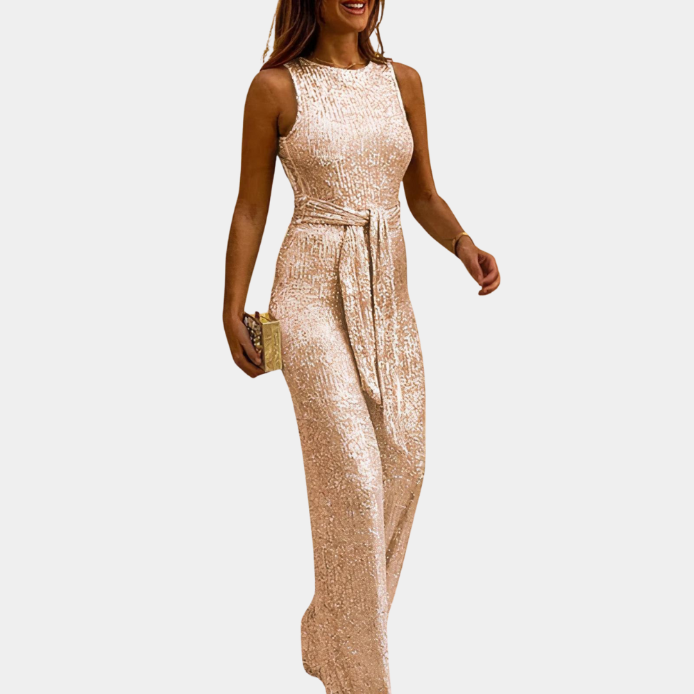 Monica – Glitter Jumpsuit voor Dames