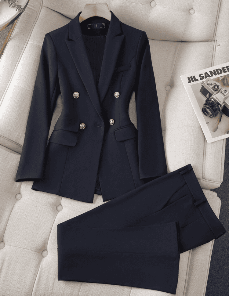 SCARLETT | Broek en blazer ensemble