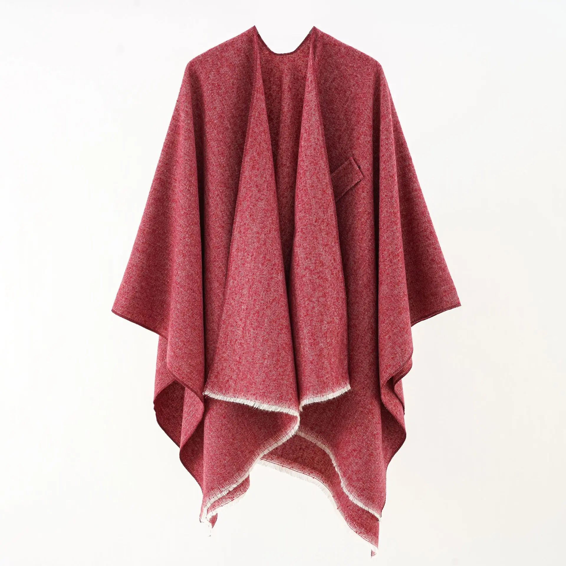 Mia Kasjmier Poncho | Retro & Stijlvol