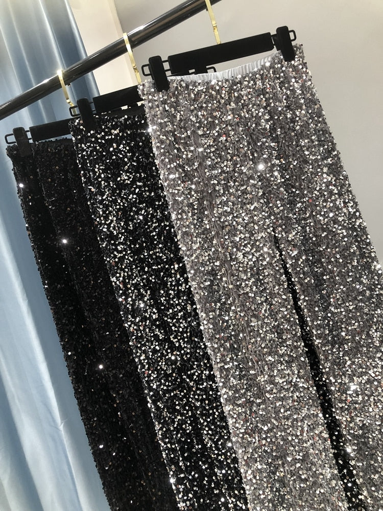 Broek met Glitters voor Dames