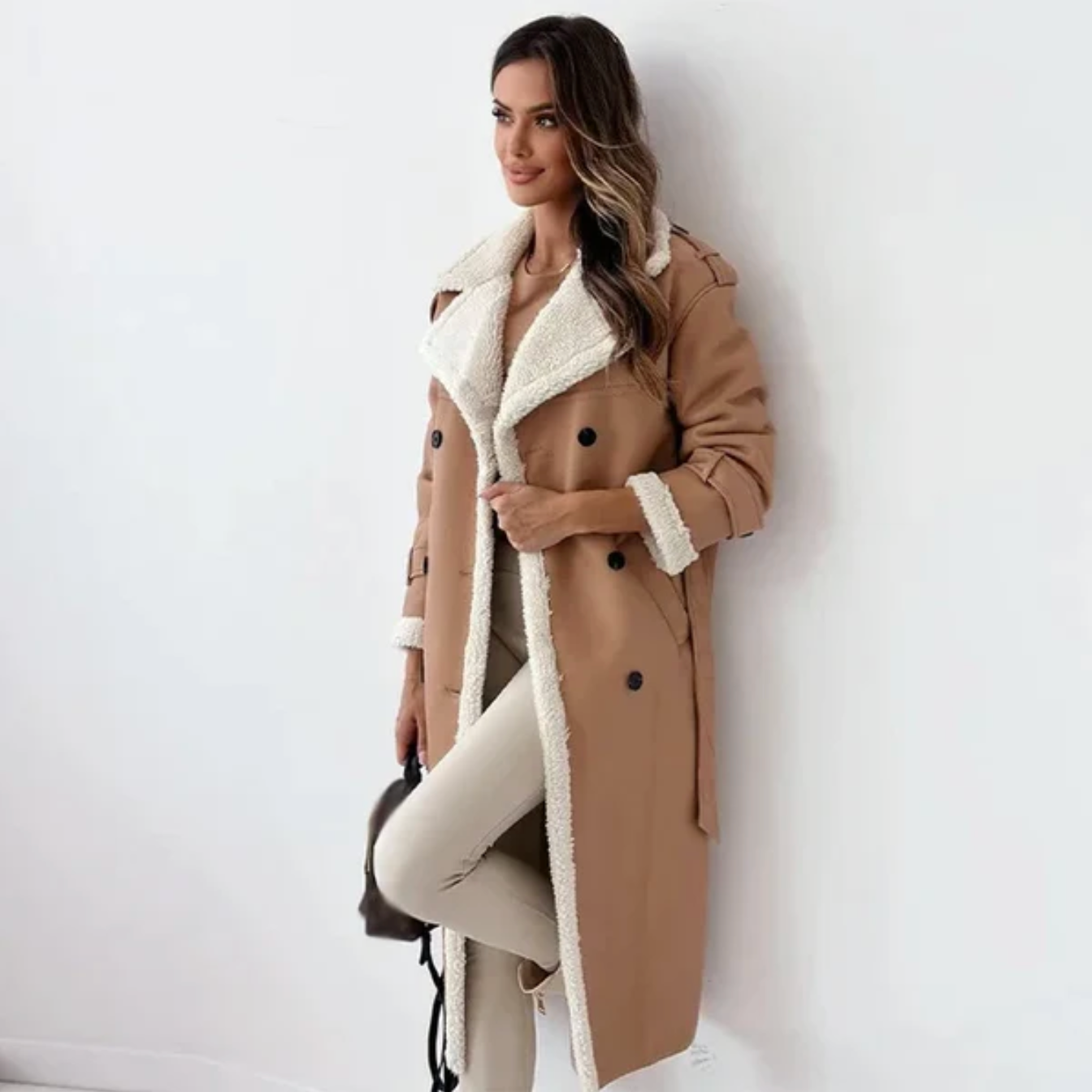 Cheryl - Elegante Winterjas met Warme Binnenvoering