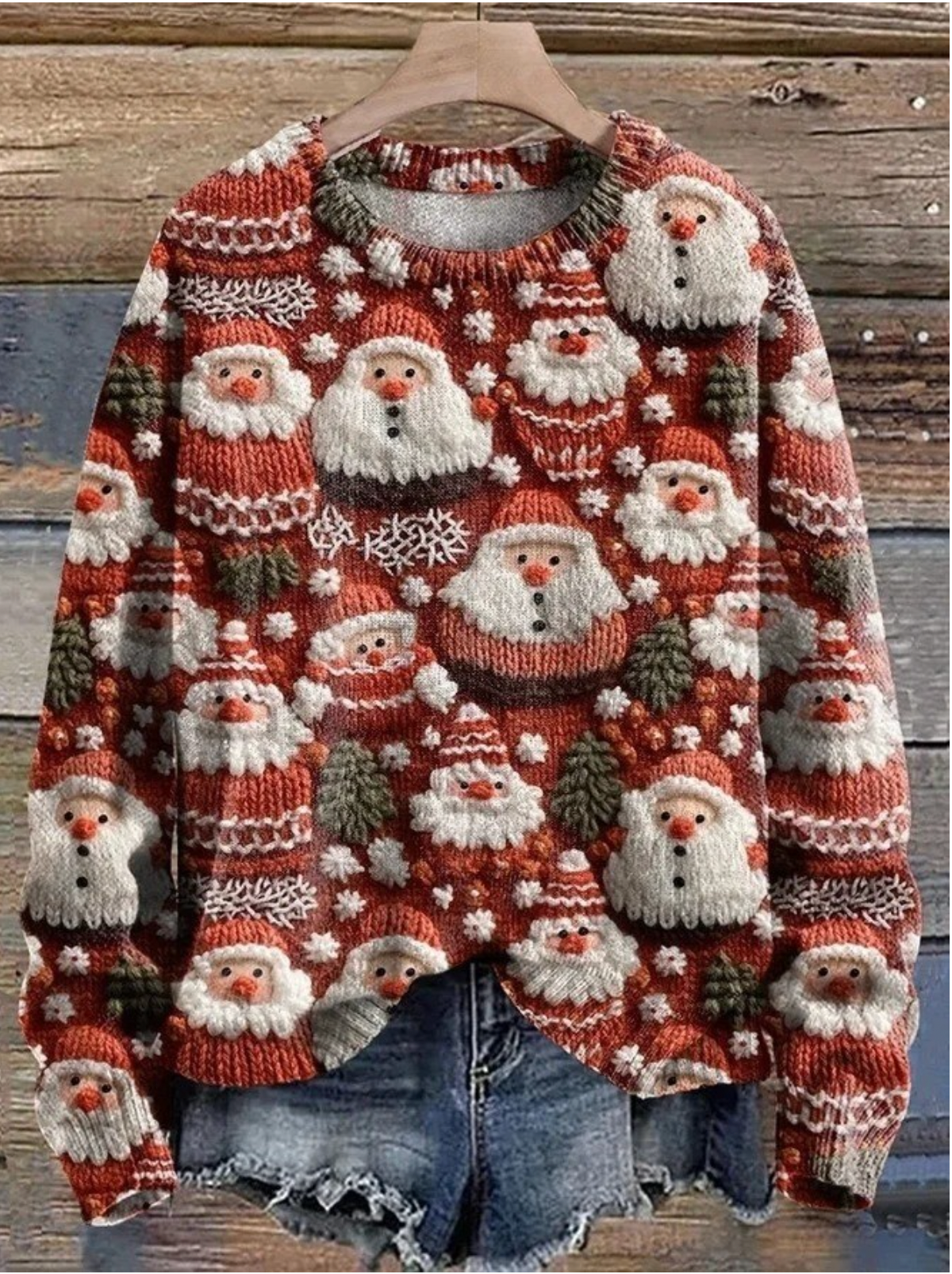 Gebreide Kerst Sweater