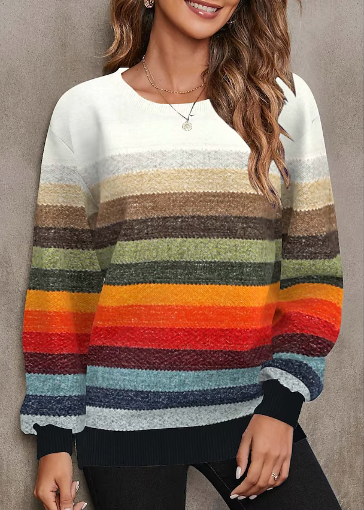 Leah - Gestreepte Sweater