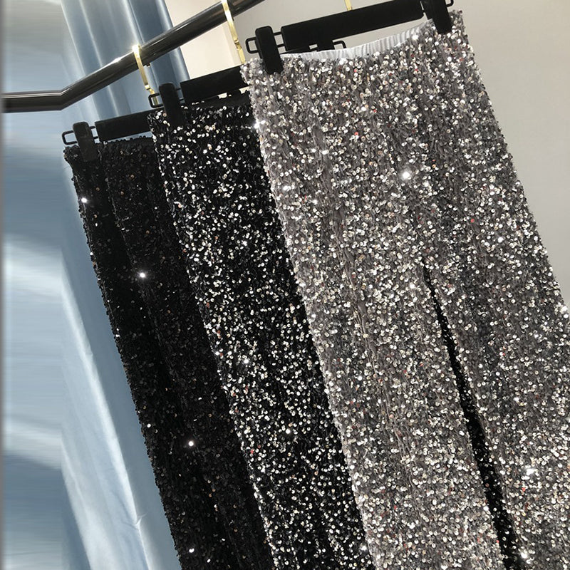 Broek met Glitters voor Dames