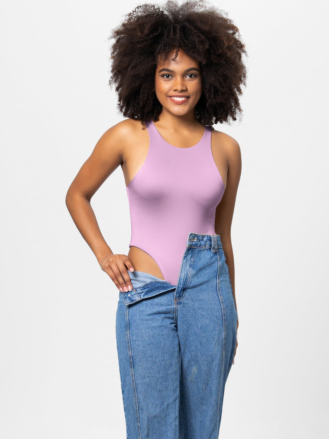 SADIE | Klassieke Ronde Hals Bodysuit