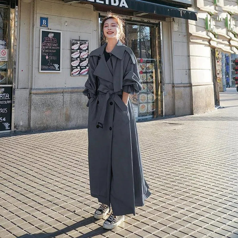 Trinity - Oversized, Lange Trenchcoat