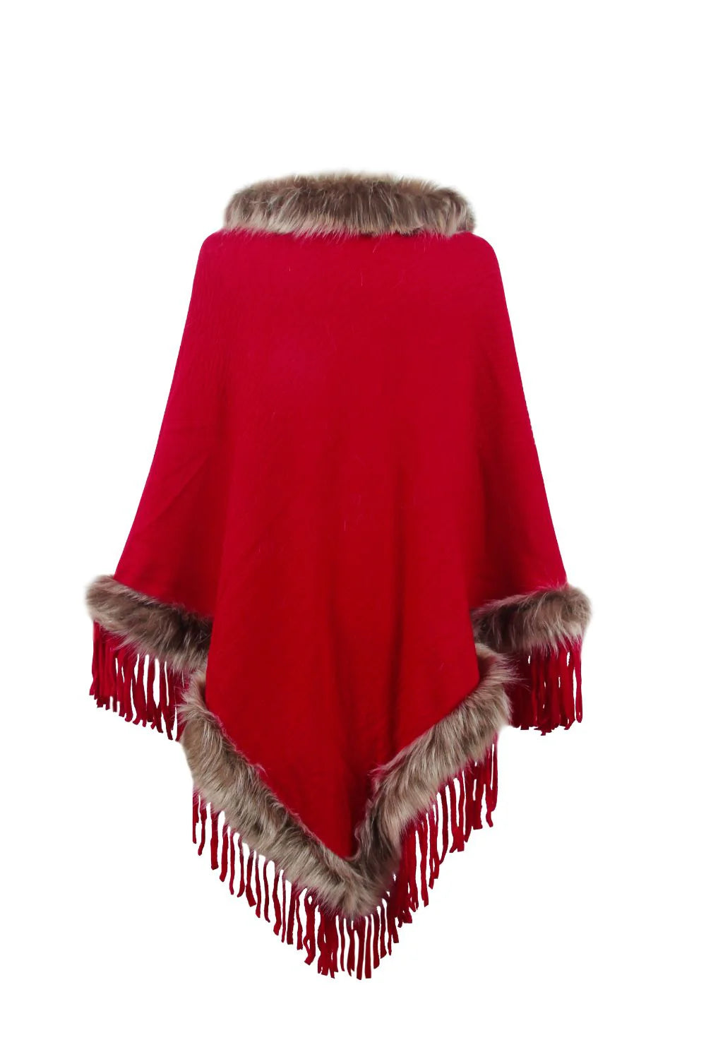 Emily - Stijlvolle Poncho voor de Winter