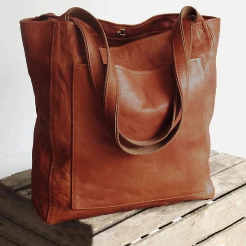 Klassieke Leren Tote Bag