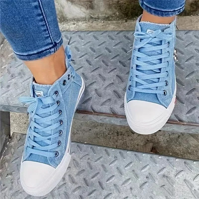 WILMA | Urban trend sneakers van denim