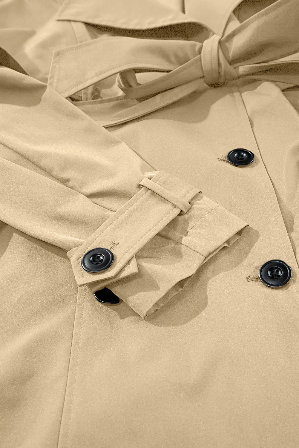 Stijlvolle Beige Dames Trenchcoat